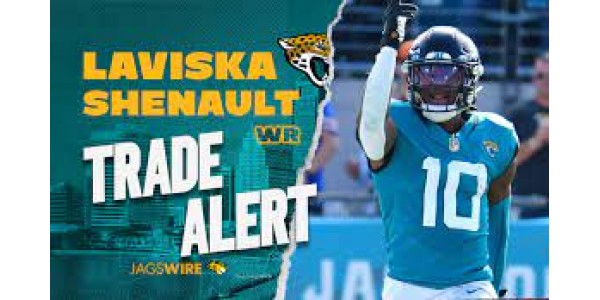 Les Jaguars de Jacksonville échangent WR Laviska Shenault aux Panthers de la Caroline